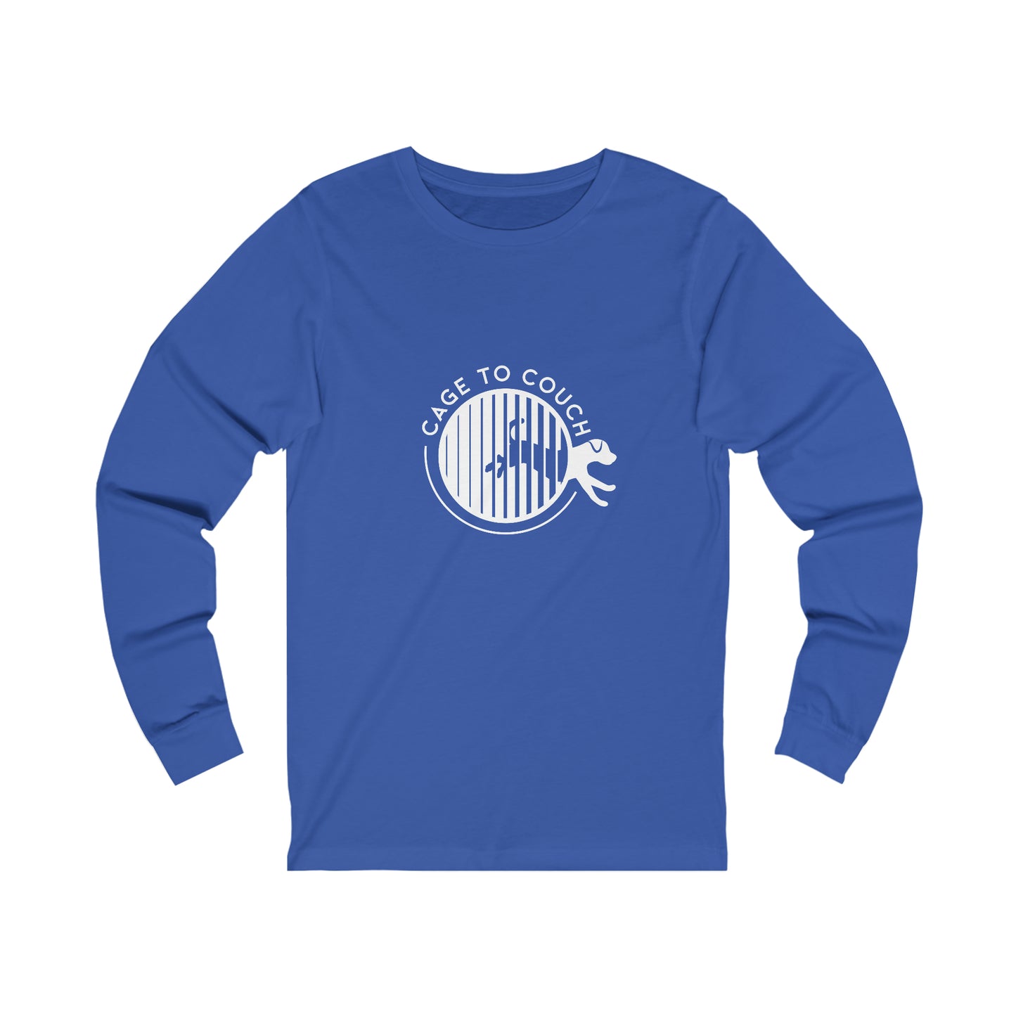 Cage to Couch Jersey Long Sleeve Tee, Unisex