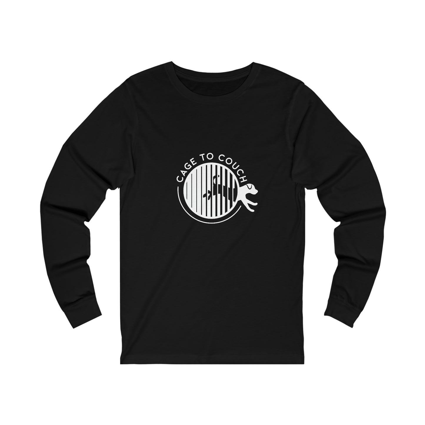 Cage to Couch Jersey Long Sleeve Tee, Unisex