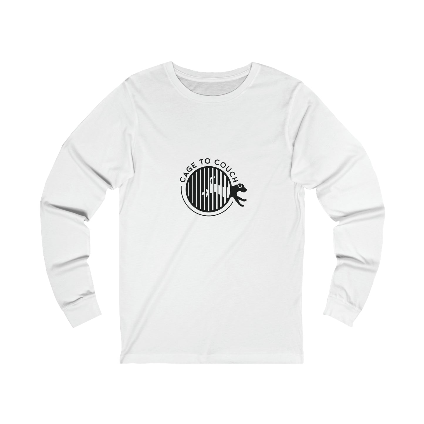 Cage to Couch Jersey Long Sleeve Tee, Unisex