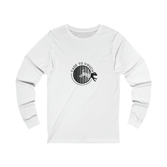 Cage to Couch Jersey Long Sleeve Tee, Unisex