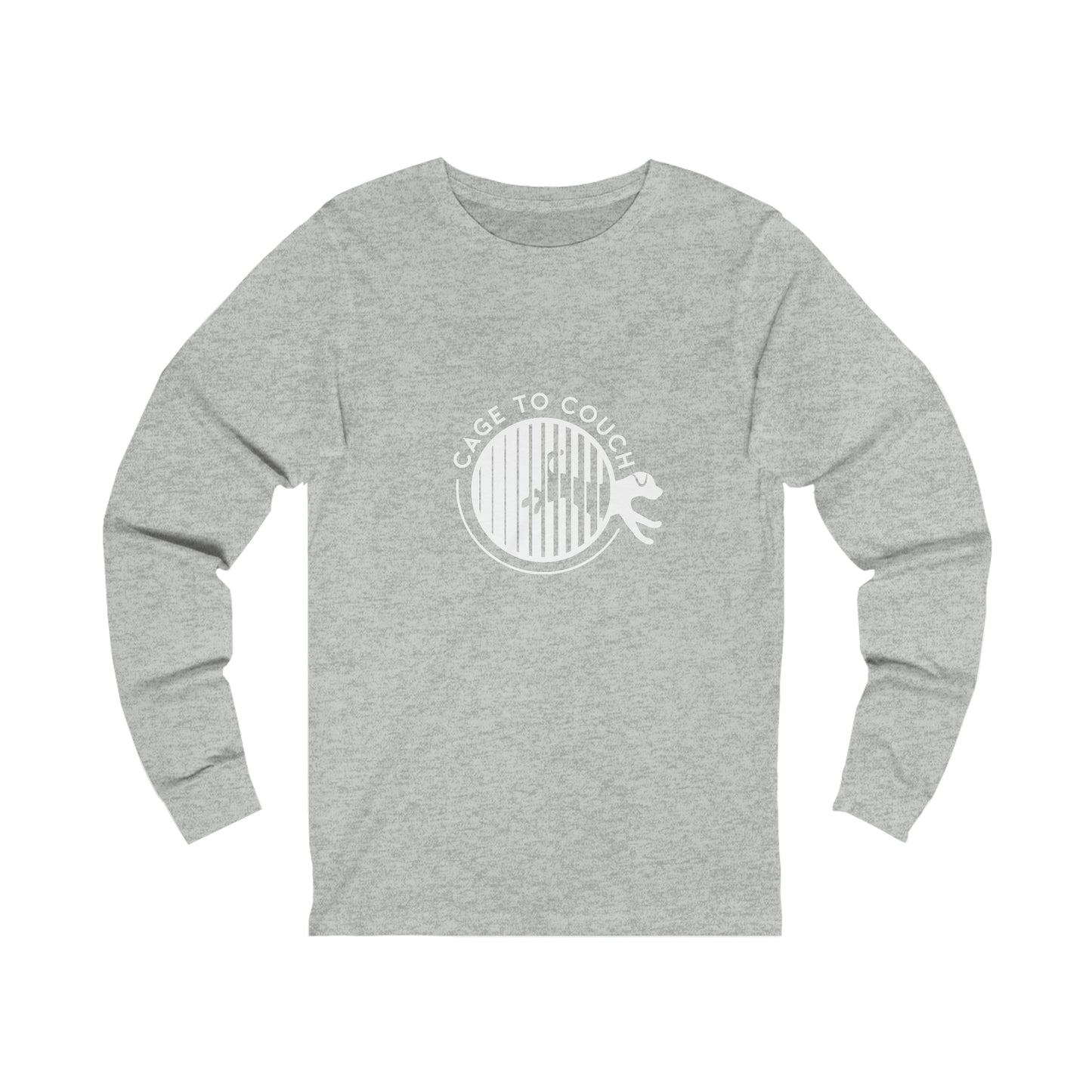 Cage to Couch Jersey Long Sleeve Tee, Unisex