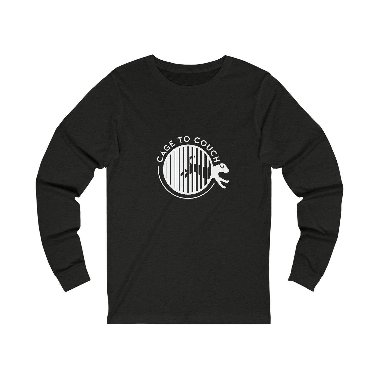 Cage to Couch Jersey Long Sleeve Tee, Unisex